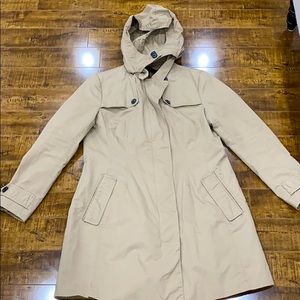 A Zara trench coat style jacket